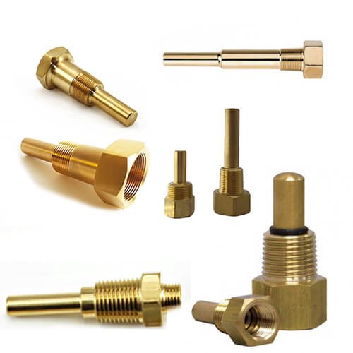 Brass Thermowell 6